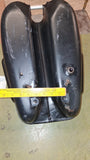 Vintage Ural Gas Fuel Tank Denim Black Knee pads 650 BMW DKW Cheng New T/O
