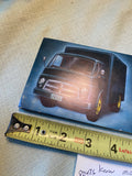1953 Diamond T Truck Tilt Cab Calendar Sales Card Ink blotter advertising Kern