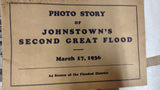 Vintage PA Historical Ephemera Lot 1894-1954 Johnstown Flood Maps Magazines