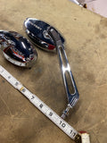 new t/o set Victory Motorcycle Mirrors Chrome Logo Jackhammer cross country hard