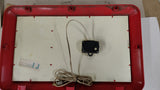 Vintage 1985 Coca Cola Wall Clock Sign Ridan Displays Enjoy Coke Plastic Works