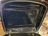 Black Motorcycle Touring Trunk Luggage Case Tour Pak Harley Police Bike FLH Glid