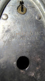 Vtg 40s-50s Banthrico Cleveland Savings Loan Metal Book Coin Bank Art Deco