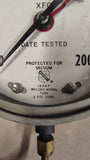 Ashcroft 1246P Pressure Gauge 0-200 PSI Welded Monel Tube Vacuum Protected