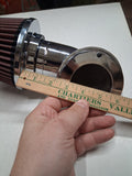 Harley Screamin Eagle Heavy Breather XL 58mm Air Cleaner Kit 29400228A Chrome NO