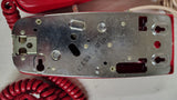Vintage Western Electric Bell System Red Trimline Touch Tone Telephone