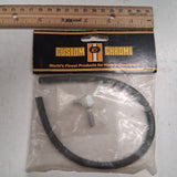 Chrome Transmission Vent Screw Hose Harley Big Twin 1936-1979 Vtg 90 Degree