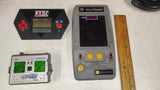 Vintage Electronic Handheld Game Lot Entex Space Invader Acclaim NARC Hobbico