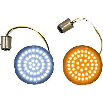 2020-1881 GEN-4-AW-1157Genesis® 4 Amber/White LED Turn Signal Inserts Amber/White LED Turn Signal Inserts