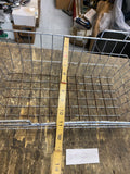 Metal Locker Basket Wire Vintage 17x7x11 Industrial School Public pool Gym open