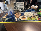 collection features vintage John F. Kennedy commemorative memorabilia 1960S