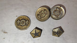 1975-1979 Chrysler Cordoba Fender Emblems & Pentastar Badges Lot