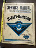 service manual for 1991^92 Harley XLH Sportster