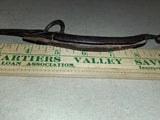 Antique Folding Sickle Tool - Collectible Hand Forged Iron Agricultural Relic