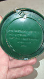 Vintage Linemar Toys Japan Battery Operated Green Metal Railroad Lantern 1950s