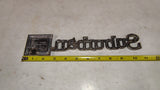1973-1988 Chevy Suburban Rear Tailgate Emblem Badge OEM 345842 345843