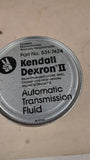 Vtg SEALED Kendall Automatic Transmission Fluid 1 Quart Composite Can Petroliana