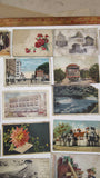 Lot of 22 Antique Vintage Postcards Early 1900s Litho Landscape Greetings