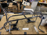 Saddlebag Gaurds Chrome Harley Shovelhead FLH Electra Glide REar Set Vtg Trim