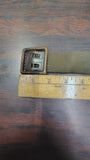 Vintage 1990 Siskiyou WWII Iwo Jima Belt Buckle & Military Canvas Web Belt Lot
