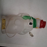 Vtg 1968 Empire Plastic Corp 13" Snowman Blow Mold Christmas Light Cat No 1377