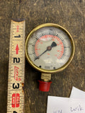 WIKA Analog Pressure Gauge 5000 PSI 340 Bar Dual Scale 2.5" Germany Steam punk