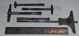 Vintage General Hardware Machinist Tool Lot - Depth/Angle Gauge No. 444, Steel R