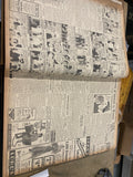 Johnstown Democrat 1938 Advertising hardcover archival library newspaper bound