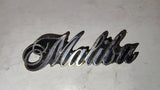 1975-1979 Chevy Malibu Script Fender Quarter Panel Emblems Pair OEM 345382