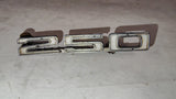 1968 Pontiac 250 Fender Emblem Script OEM 3927480 489853