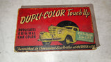 Vtg 1950s Dupli-Color Touch-Up Paint Box 3 Bottles 1951 Plymouth Wedgewood Blue