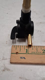 Drag Specialties 1/4 NPT Black Side Outlet Petcock Fuel Valve 0705-0305 NOS