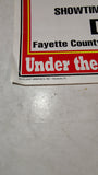 Vintage Walker Bros Circus Poster Fayette County Fairgrounds Dunbar PA 22x14