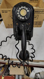 Vintage Automatic Electric Monophone Black Bakelite Rotary Wall Phone