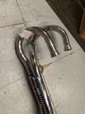 Scrambler Honda CL450 Complete Exhaust System High Pipes Mufflers OEM