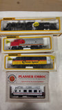 Bachmann HO Scale Vintage Train Lot Locomotives Santa Fe Chessie Amtrak Plasser