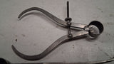 Vintage Starrett 6 Inch Outside Caliper & Brown Sharpe Inside Caliper Tool Lot
