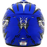 FX-17 Helmet - Butterfly - Matte Blue UTV / ATV / Off-Road small