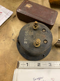 Vintage Simpson DC Ammeter Gauge 0-50a Panel Mount Analog Meter Direct Current
