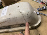 OEM Harley Panhead Shovelhead FLH Glide Vtg Saddlebag Lid White Electra Glide #2