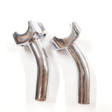 OEM Harley 4 1/2 Pullback Handlebar Risers Softail Dyna Sportster FXR Wide Glide
