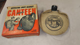 Vintage Boy Scouts BSA 1 Quart Aluminum Canteen & Original Box 1950s 1960s