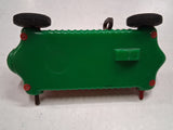 Vintage Louis Marx & Co. Wind-Up Hard Plastic Race Car — For Parts or Repair