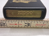 MINT 2010 Centerfire Promo Zippo Lighter – Unstruck Black Matte Intact Sticker