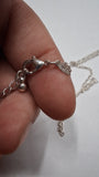 Vintage Avon Interlocking Circles Pendant Necklace Signed NWT JMK Factory Tag