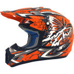 FX-17 Helmet - Butterfly - Matte Orange -