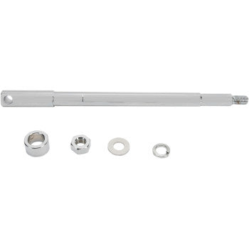 DS-223030Front Axle Kit Axle Kit - Front - Chrome - '73-'83 Electra Glide/Wide Glide