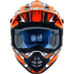 FX-17 Helmet - Butterfly - Matte Orange -