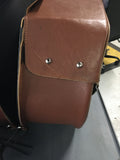 UNIK BROWN COWHIDE SADDLEBAGS 009500