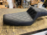 Saddlemen Step Up Seat Lattice Stitch 1982-2003 Sportster Ironhead Evo 883 1200